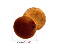 Creative Moon Applique d'intérieur Eclipse Allée Applique Couloir Couloir Chevet Applique Salon Rond Or Cuivre LED Applique Murale