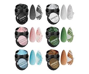 Creative Nail Gel 5GX6 Polche de sculpture durable, pigment léger | DIEU CALALY STACTIF LONG LONG POUR ÉLECTER LES APPRENDENTS DU SALON AUX APPRENDIENTS HOBBYIS