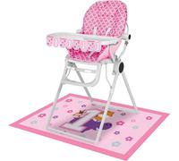 Creative Party - Décoration pour chaise haute "One Is Fun" - Plastique SG31562 (Taille unique) (Rose)