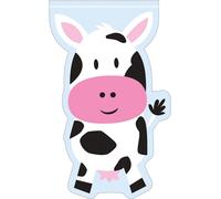 Creative Party - "Farmhouse Fun" Moulé Sac de fête en cellophane Pack de 12 SG28864 (Taille unique) (Blanc/Noir/Rose)