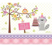 Creative Party - Invitations "Happy Woodland" pack de 8 - Carton SG35982 (Taille unique) (Coloré)