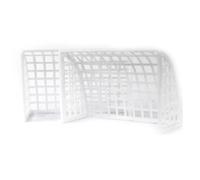 Creative Party- Lot de 2 décorations de gâteau en Forme de Poteau de But Blanc, BU190, 2 Pcs
