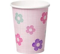 Creative Party - Mugs de fête "One Is Fun", papier, petite fille pack de 8 SG26784 (taille unique) (blanc/rose)