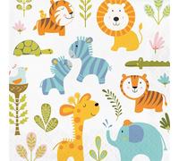Creative Party - Serviettes "Happiest Jungle", 2 plis 16 packs SG34384 (taille unique) (Coloré)