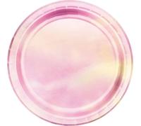 Creative Party - Shimmer - Assiettes, papier pack de 8 SG35697 (taille unique) (Rose)