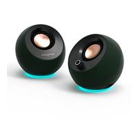 CREATIVE Pebble Pro 2.0 USB-C Enceinte PC avec Bluetooth 5.3 et éclairage RVB Personnalisable, Audio USB et Connexion Casque/Microphone