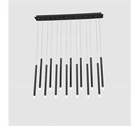 Creative Pendant Lamp Aluminum Acrylic Home Kitchen Island Dining Living-Room Bar Cafe LED Hanging Light (Color : L90cm) (L100cm)