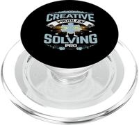 Creative Problem Solving Pro Puzzle Piece Life Citation PopSockets PopGrip pour MagSafe