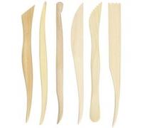 Creative set Modelleerd'outils 15 cm ébauches en bois 6-pièces G