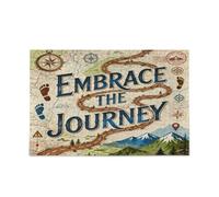 Creative Slogan: Embrace The Journey Puzzle en bois Impossible difficile difficile 500 pièces