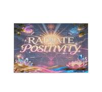 Creative Slogan: Radiate Positivity Jigsaw Puzzles Difficile Jeu Jouets 500 Pièces