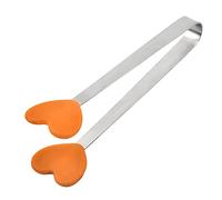 Creative Small Clip en silicone Poignée et pince en silicone en forme de main en acier inoxydable Gadgets de cuisine créatifs pour bonbons, glaçons, épices à MxG775 (C-a, taille unique)