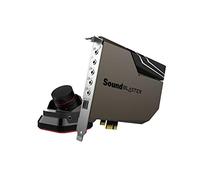Creative Sound Blaster AE-7 Carte son interne PCIe haute résolution, processeur quad-core, 127 dB DNR ESS SABRE 9018 DAC, Xamp Discrete Custom Bi-Amp, Discrete 5.1/Virtual 7.1, Dolby, DTS Encodage (Noir)