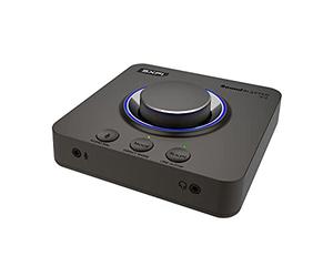 Creative Sound Blaster X4 Hi-Res 24bit/192kHz DAC USB Externe et Carte Son Ampli, Multi-Canaux, 7.1 Surround Discret, Entrée Casque pour PC et Mac