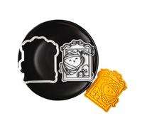 Creative Specter Moules à biscuits Halloween Chocolat Fournitures de cuisson Emporte-pièce multifonction pour la maison Thème de la cuisine Ensemble d'emporte-pièces