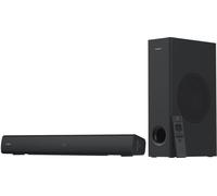 Creative Stage V2 - Système de barre audio - pour TV / moniteur - Canal 2.1 - sans fil - Bluetooth - 80 Watt (Totale) - noir Noir, Noir G