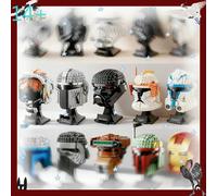 Creative store 2026 NOUVEAU MOC 3D The Mandalorian Darth Vader Luke Skywalker TIE Fighter Blocs de construction Briques Cadeaux de Noël DC502-no box