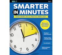Creative Teaching Press Smarter in Minutes Grade 3 - 10 Weeks Reading, Writing & Math Practice, Daily Practice Workbook for Grade 3 Homeschool, Test Prep & Summer Review (CTP 11120)