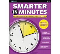 Creative Teaching Press Smarter in Minutes Grade 4 - 10 Weeks Reading, Writing & Math Practice, Daily Practice Workbook for Grade 4 Homeschool, Test Prep & Summer Review (CTP 11121)