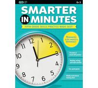 Creative Teaching Press Smarter in Minutes Grade 5 - 10 Weeks Reading, Writing & Math Practice, Daily Practice Workbook for Grade 5 Homeschool, Test Prep & Summer Review (CTP 11122)