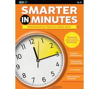 Creative Teaching Press Smarter in Minutes Grade K - 10 Weeks Reading, Writing & Math Practice, Daily Practice Workbook for Kindergarten Homeschool, Test Prep & Summer Review (CTP 11117)