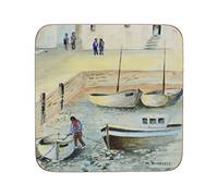 Creative Tops « Cornish Harbour » Lot de 4 sous-Verres à Dos en liège, 10,5 x 10,5 cm (4" x 4")