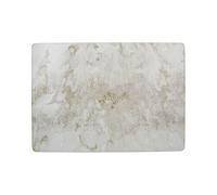 Creative Tops Set de table haut de gamme, lot de 4 sets de table, sets de table avec dos en liège et coins arrondis, motif en marbre gris, chacun 40 cm x 29 cm