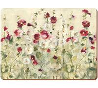 Creative Tops Wild Field Poppies Ensemble Haut de Gamme de 4 Sets de Table avec Dos en liège, 30 x 22,8 cm (11,75" x 9")
