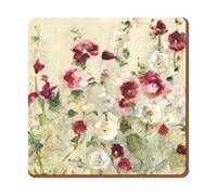 Creative Tops Wine Premium Lot de 4 sets de table avec dos en liège, Bois dense, Multicolore, Coasters