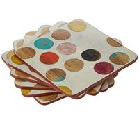 Creative Tops Wine Premium Lot de 6 Sets de Table avec Dos en liège, Bois Dense, Multicolore, Coasters