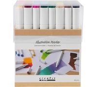 `Creative - Illustration Marker, Line 1+8 Mm, Standard Colours, 48P... Toy NEUF