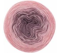 Rico Creativ Wool Dégradé Pelote de laine 4 fils Mauve / rose 200 g