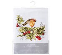 Creative World of Crafts Mr Robin Elizabeth Davies kit Point de Croix, Tissu, Multicolore, 31 x 18 x 1 cm