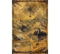 Creative Writing Journal - Retro Style Design: A lined notebook with a Retro Style Design cover design and 2026 yearly calendar inside