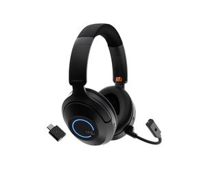 CREATIVE Zen Hybrid Pro (Classic) Casque Circum-aural sans Fil avec Bluetooth Le Audio, BT-L3 Émetteur Le Audio Bluetooth et Micro à Perche, jusqu'à 100 Heures, Annulation Active du Bruit Hybride