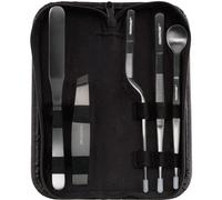 CREATIVECHEF Lot de 5 pinces de cuisine - Outils de placage de chef - Kit culinaire - Pinces de précision - Kit de placage de chef spécialisé pour la décoration des aliments - Robuste - Acier