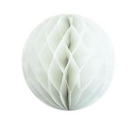 Creativery Lot de 10 boules en nid d'abeille de 15 cm (blanc 029) // Boule décorative à suspendre, ballons, lanternes, boules en papier pour fête, mariage