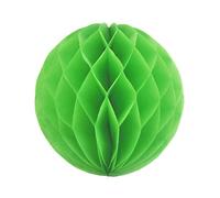 Creativery Lot de 10 boules en nid d'abeille de 15 cm (vert clair 556) // Boule décorative en nid d'abeille pour fête, mariage