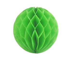 Creativery Lot de 10 boules en nid d'abeille de 15 cm (vert clair 556) // Boule décorative en nid d'abeille pour fête, mariage