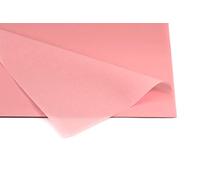 Creativery Lot de 10 feuilles de papier de soie - 50 x 75 cm - Pour décorer - Multicolore - Vieux rose 158