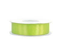 Creativery Rouleau de ruban de satin de 25 m - 18 mm - Vert citron vert clair