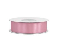 Creativery Rouleau de ruban de satin de 25 m 18 mm, vieux rose