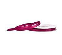 Creativery Rouleau de ruban en satin 6 mm 25 m Bordeaux foncé 275.