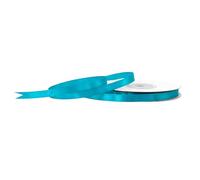 Creativery Rouleau de ruban en satin 6 mm 25 m Turquoise foncé 340d.