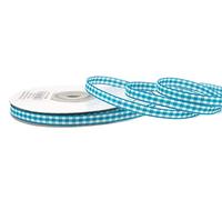 Creativery Ruban à carreaux Turquoise foncé 6 mm x 20 m