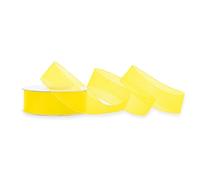 Creativery Ruban en organza jaune 25 mm x 25 m