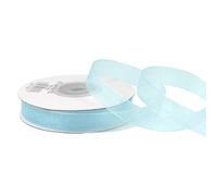 Creativery Ruban Organza 12mm x 25m Bleu Ciel