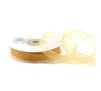 Creativery Ruban Organza 12mm x 25m Or