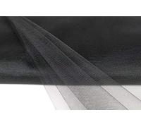 Creativery Tissu tulle noir 030 - 10 m - 150 cm