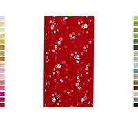 Creativery - Tulle à pois - Scintillant - Rouge - 15 cm x 9 m